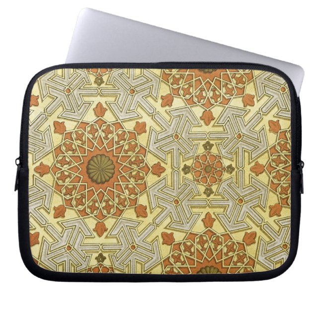 Arabisch design #4 op Emporio Moffa Laptop Sleeve (Voorkant)