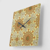 Arabisch design #4 op Emporio Moffa Vierkante Klok (Hoek)