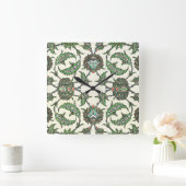 Arabisch design #5 op Emporio Moffa Vierkante Klok (Huis)