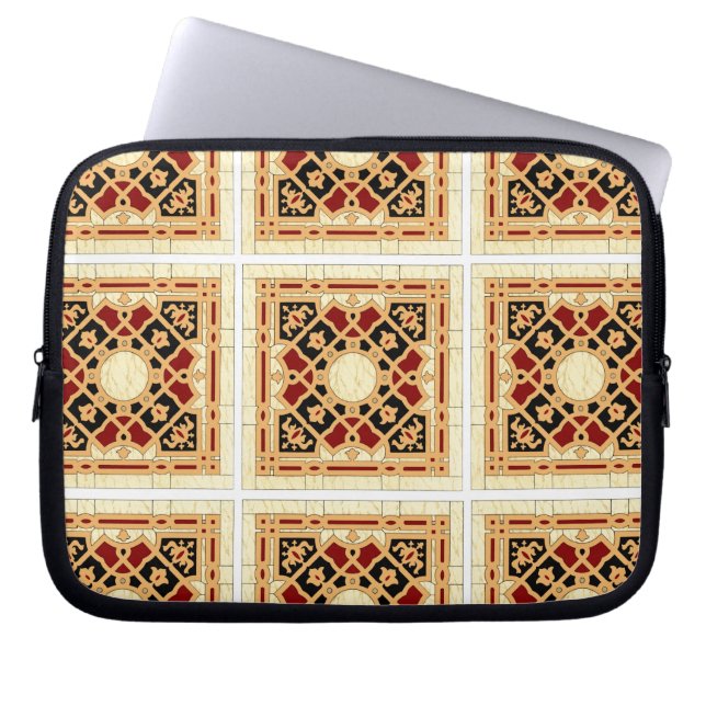 Arabisch design #9 op Emporio Moffa Laptop Sleeve (Voorkant)