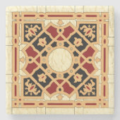 Arabisch design #9 op Emporio Moffa Stenen Onderzetter (Voorkant)