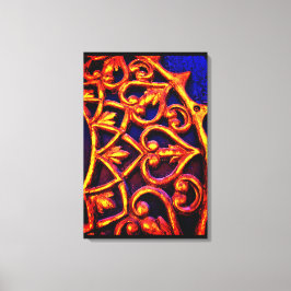 Arabisch deurdesign canvas afdruk