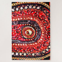 Arabisch dress-ontwerp legpuzzel