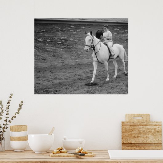  Arabisch en Jongen Poster (Keuken)