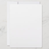 Arabisch Engels Goud Classic Elegant Muslim Kaart (Achterkant)