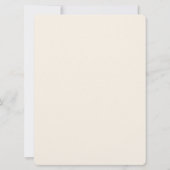 Arabisch Engels Modern Elegant Moslim Bruiloft Kaart (Achterkant)