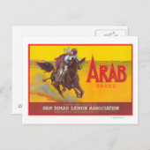 Arabisch etiketSan Dimas, CA Briefkaart (Voorkant / Achterkant)