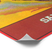 Arabisch etiketSan Dimas, CA Poster (Hoek)