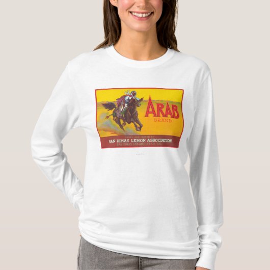 Arabisch etiketSan Dimas, CA T-shirt (Voorkant)