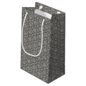 Arabisch floraalpatroon klein cadeauzakje (Achterkant Gekanteld)
