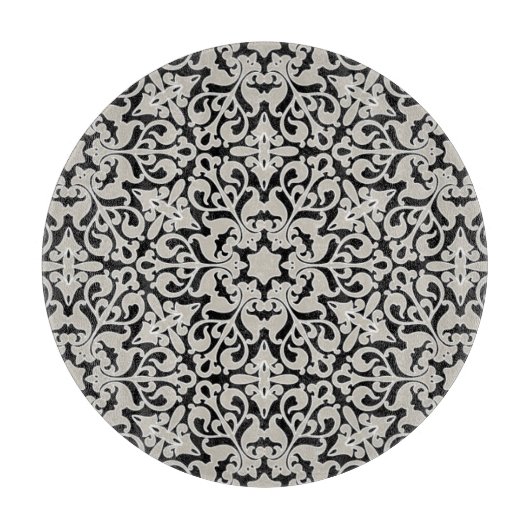 Arabisch floraalpatroon snijplank (Voorkant)