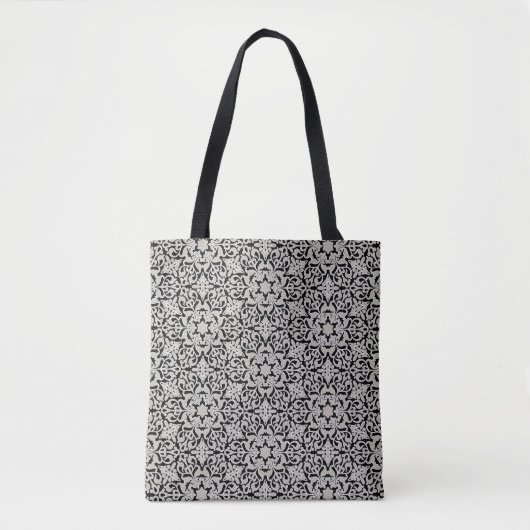 Arabisch floraalpatroon tote bag (Voorkant)