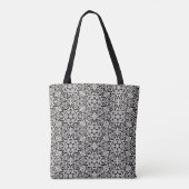 Arabisch floraalpatroon tote bag (Achterkant)
