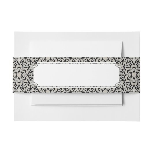 Arabisch floraalpatroon uitnodigingen wikkel (Voorkant Voorbeeld)