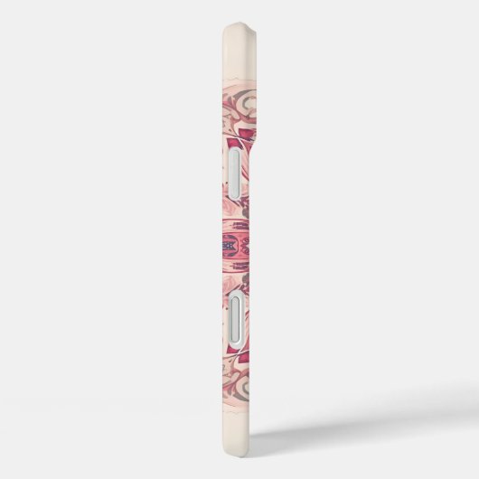 Arabisch Floral Art Phone Hoesje – gepersonaliseer (Achterkant / Rechts)