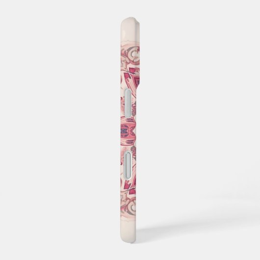 Arabisch Floral Art Phone Hoesje – gepersonaliseer iPhone 16 Hoesje (Rechterkant)