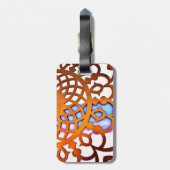 Arabisch Gate Design Bagagelabel (Achterkant verticaal)