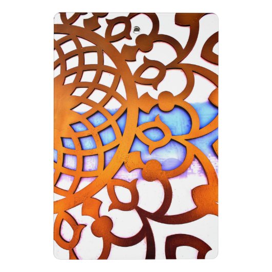 Arabisch Gate Design Mini Klembord (Achterkant)
