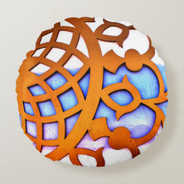 Arabisch Gate Design Rond Kussen