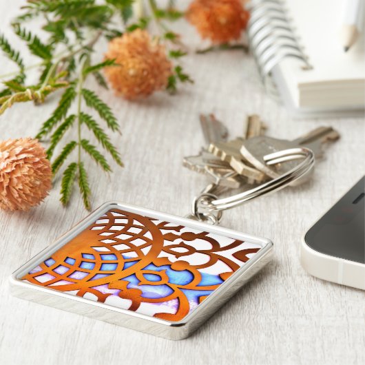 Arabisch Gate Design Sleutelhanger (Zijkant)