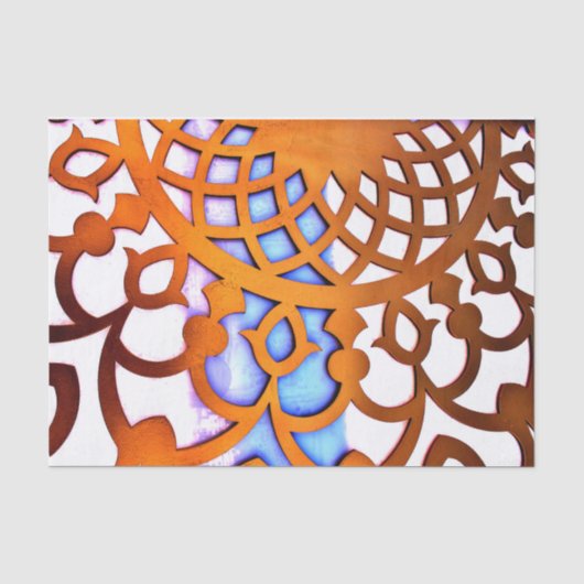 Arabisch Gate Design Tissuepapier (Voorkant)
