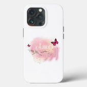 Arabisch goedenavond roze Case-Mate iPhone case (Achterkant)