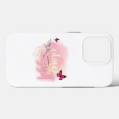 Arabisch goedenavond roze Case-Mate iPhone case (Achterkant (horizontaal))