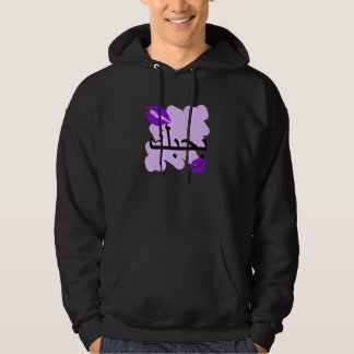 Arabisch ik hou van je Paarse Kisses.png Hoodie