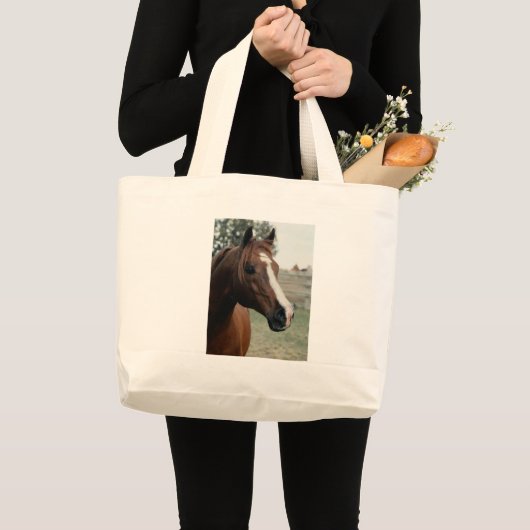 Arabisch in pasta grote tote bag (Voorkant (product))