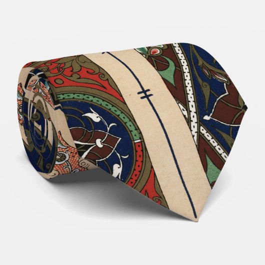 arabisch ingewikkeld retro patroon stropdas (Opgerold)