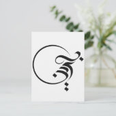 Arabisch kalligrafie briefkaart (Staand voorkant)