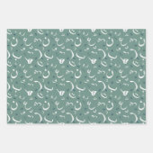 Arabisch kalligrafiepatroon inpakpapier vel (Voorkant 3)