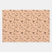 Arabisch kalligrafiepatroon inpakpapier vel (Voorkant 2)