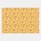 Arabisch kalligrafiepatroon inpakpapier vel (Voorkant)