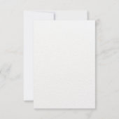 Arabisch Klassieke Bloemen Modern Moslim Islamitis Kaart (Achterkant)