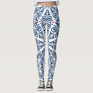 Arabisch Kleurrijk Naadloos Patroon Leggings