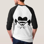 Arabisch kroonhonkbalShirt T-shirt (Achterkant)