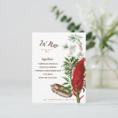 Arabisch kruidenrecept Za'atar Briefkaart (Staand voorkant)