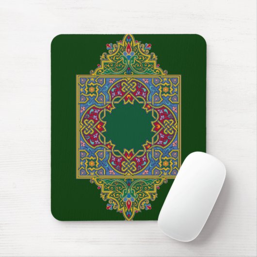 Arabisch kunstmousepad muismat (Met muis)