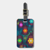 Arabisch lampje voor het Midden-Oosten Bagagelabel (Voorkant verticaal)