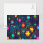 Arabisch lampje voor het Midden-Oosten Briefkaart (Voorkant / Achterkant)