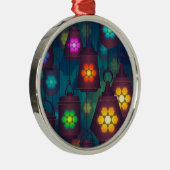 Arabisch lampje voor het Midden-Oosten Metalen Ornament (Rechts)