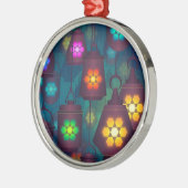 Arabisch lampje voor het Midden-Oosten Metalen Ornament (Links)