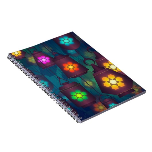 Arabisch lampje voor het Midden-Oosten Notitieboek (Rechterzijde)