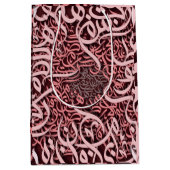 Arabisch letters roos medium cadeauzakje (Voorkant)
