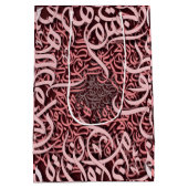 Arabisch letters roos medium cadeauzakje (Achterkant)