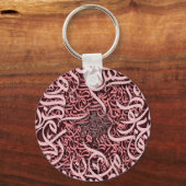 Arabisch Letters roos Sleutelhanger (Achterkant)