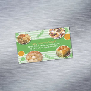 Arabisch Libanees gebak Magnetisch Visitekaartje