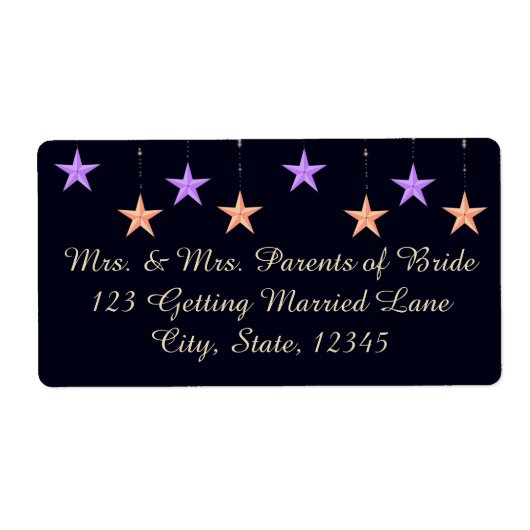 Arabisch lichtetiket etiket (Voorkant)