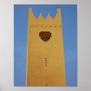 Arabisch minaret poster